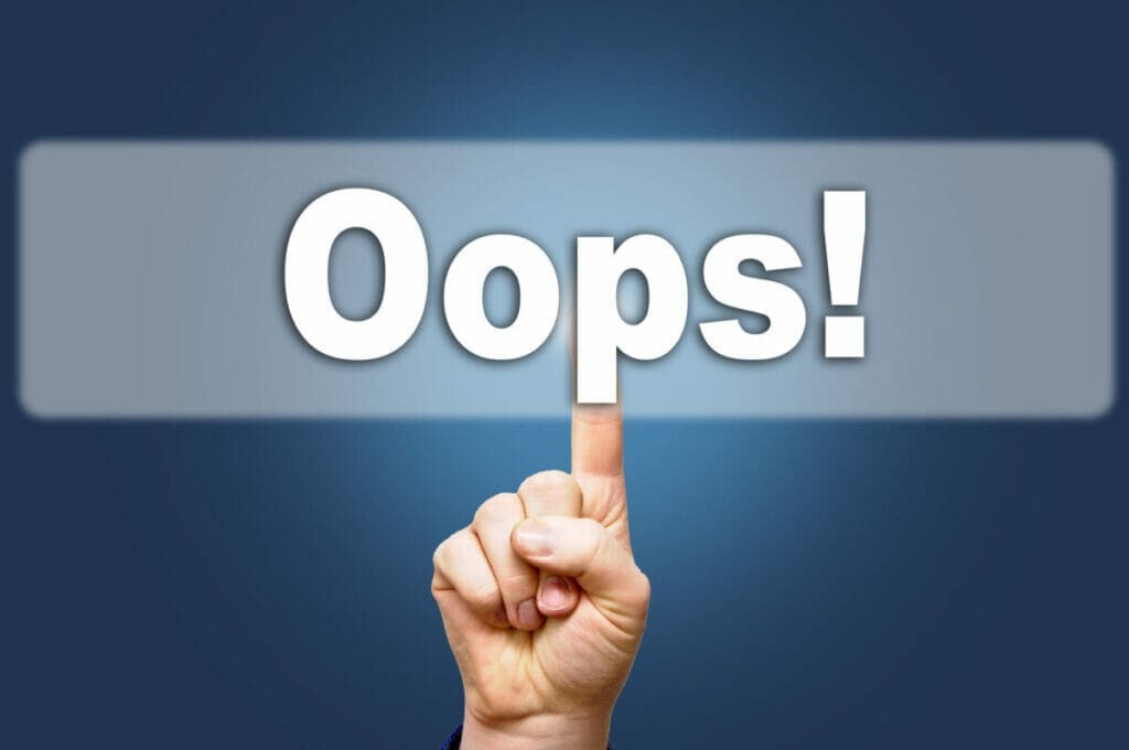 Oops! SEO Mistakes & How to Fix Them!
